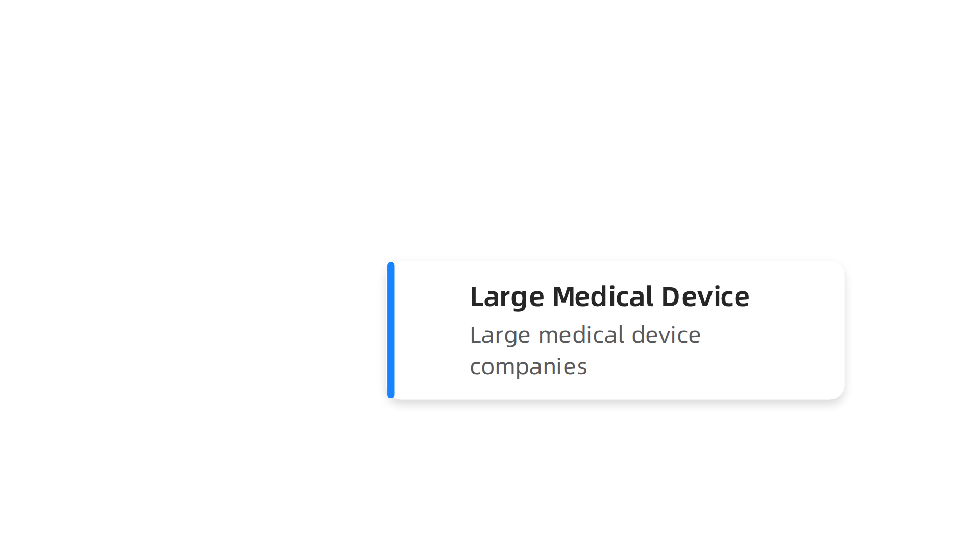 An infographic categorizing the key employers in Pittsburgh's medical sales sector, from large device manufacturers to local distributors and biotech firms.