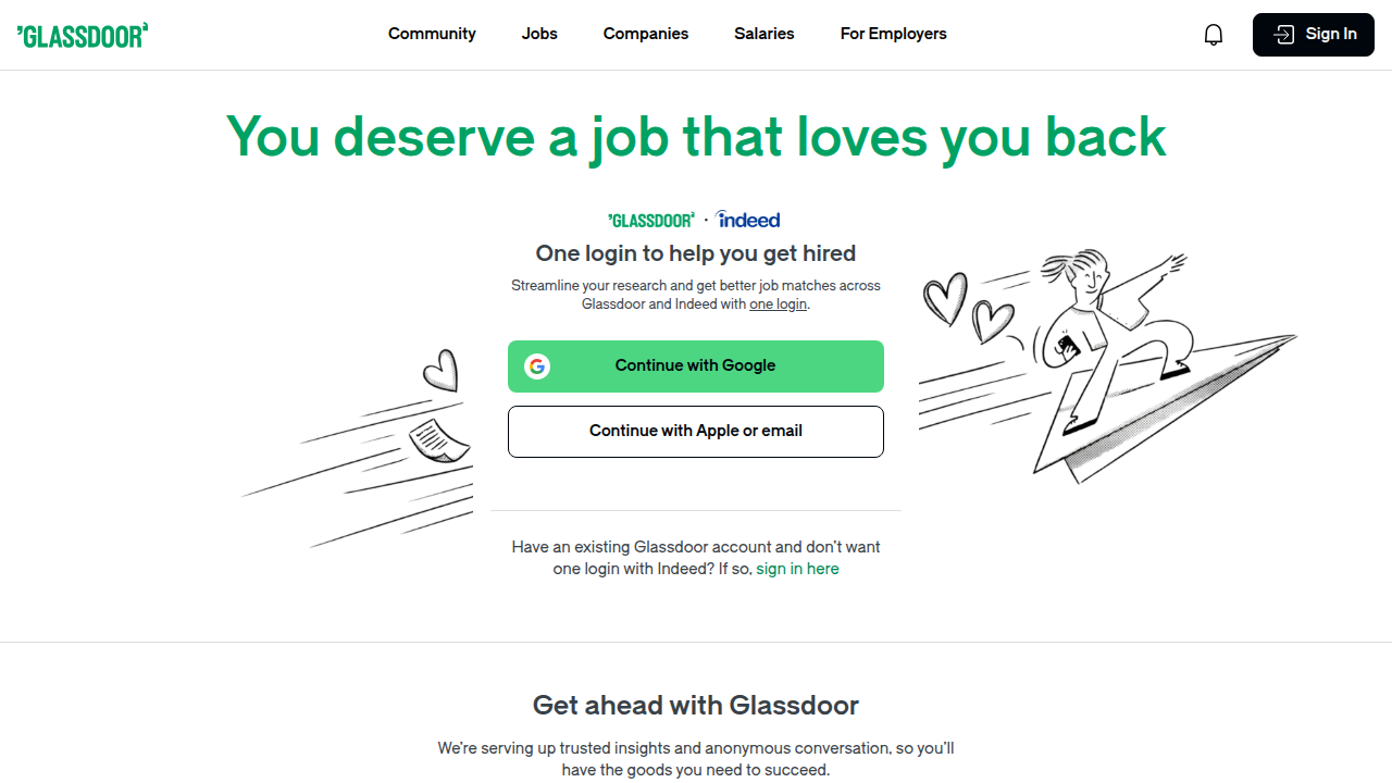 Glassdoor provides a platform for employee reviews, salary insights, and company ratings across various industries.