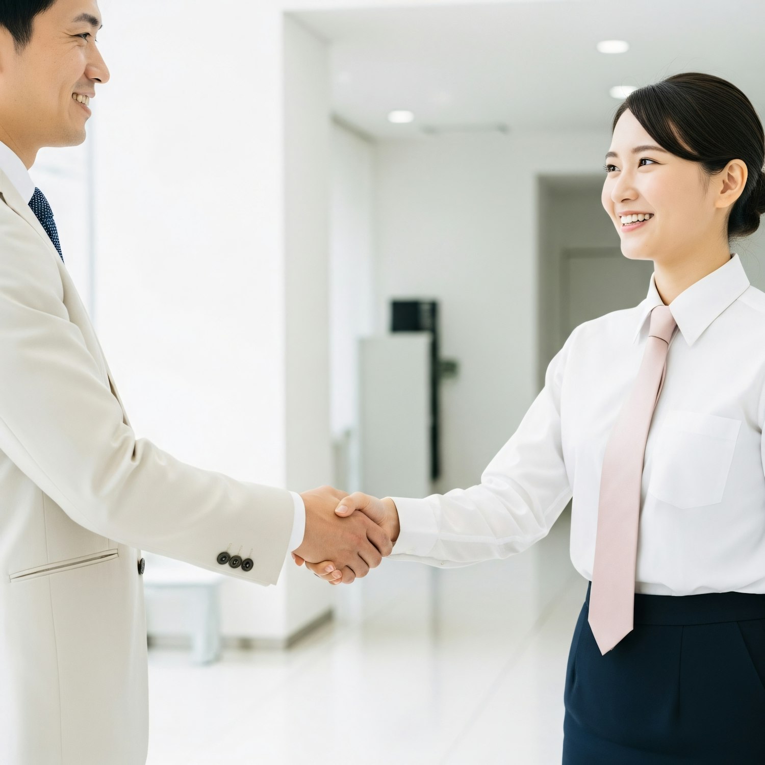 A confident handshake and clear communication are key to acing sales interviews in Los Angeles.