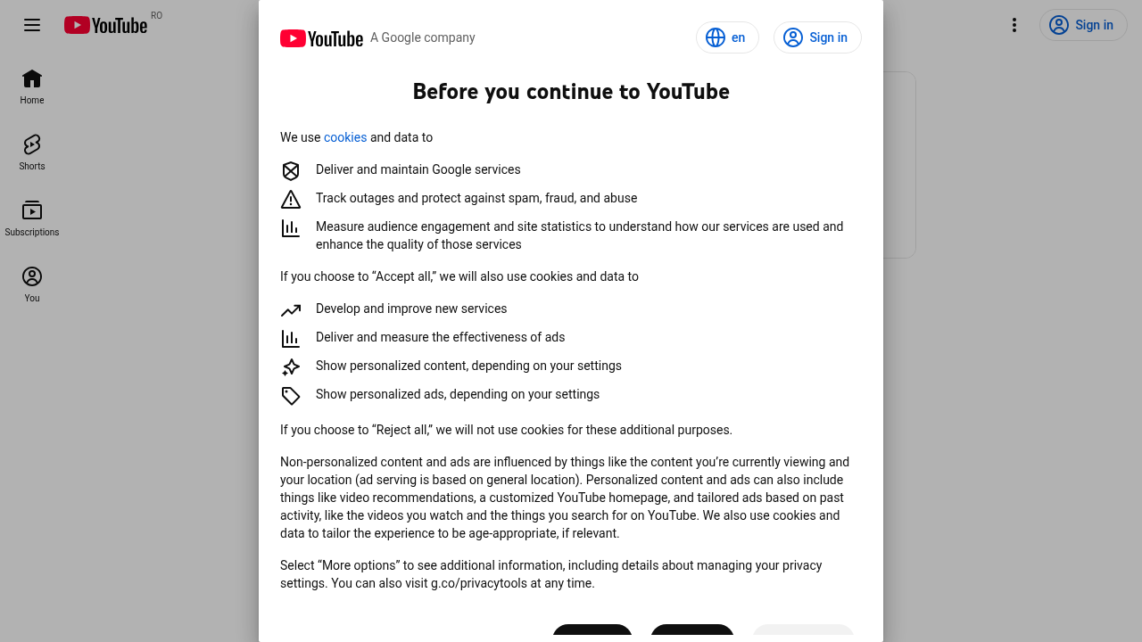 Screenshot of YouTube (referenced interview walkthrough). Use YouTube homepage or the video page as a visual reference for interview-prep content.