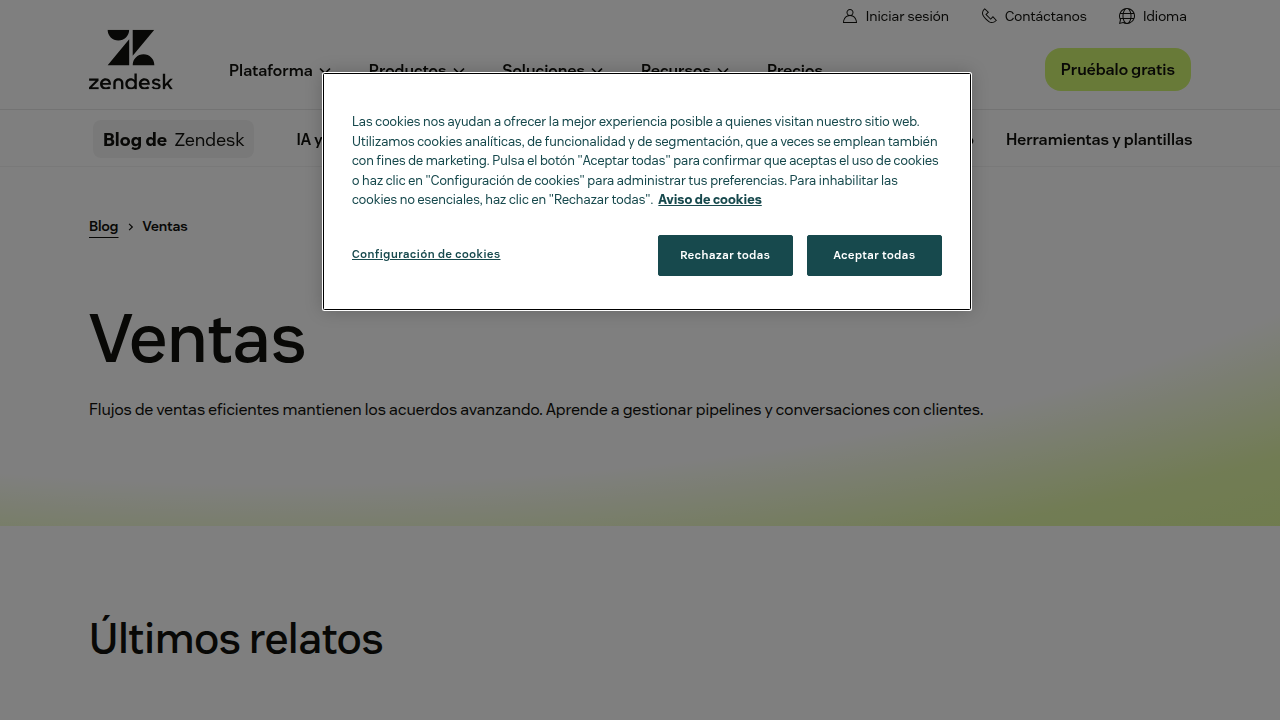 The sales blog section of Zendesk, a platform often cited for insights into essential sales skills and techniques in the modern landscape.